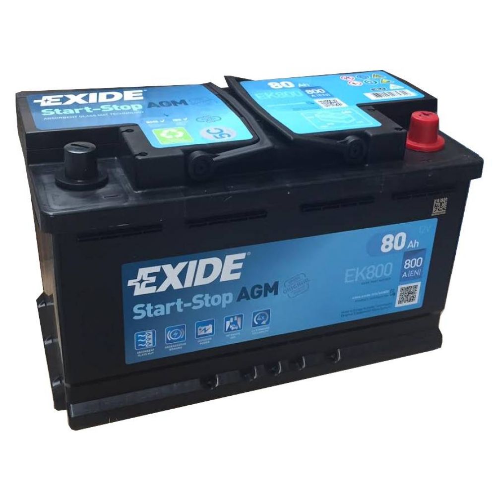 Легковой аккумулятор. Exide ek800. Exide start-stop AGM ek700. Аккумулятор 12v 80ah 800a. Аккумулятор Exide арт. Ek800.