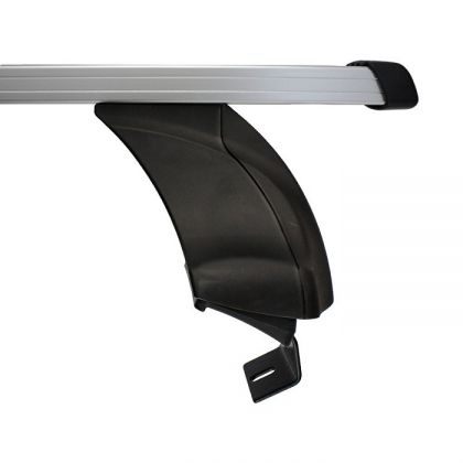 Багажник/базовый комплект для штатных мест LUX с адаптерами 955/комплект дуг прямоугольных Lux 1,3 м в пластике (1,4мм)