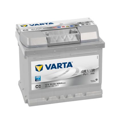 VARTA Silver Dynamic 52 Ah низкий О.П.