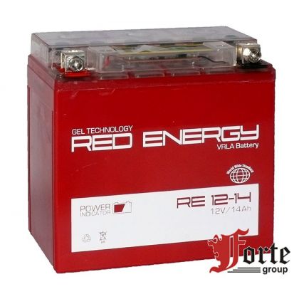 Red Energy (RE) DS 12-14 GEL, стартерный аккумулятор для мототехники и скутеров.