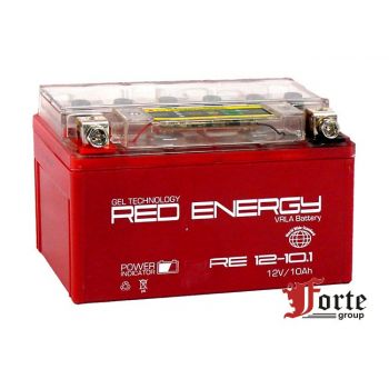 Red Energy (RE) DS 12-10.1 GEL, стартерный аккумулятор для мототехники и скутеров.