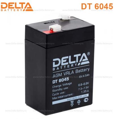 Delta DT 6045 (6V / 4.5Ah)