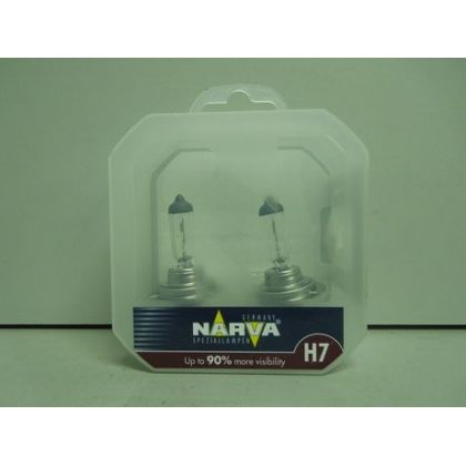 Лампа NARVA H7-12-55 +90% RANGE POWER набор 2шт