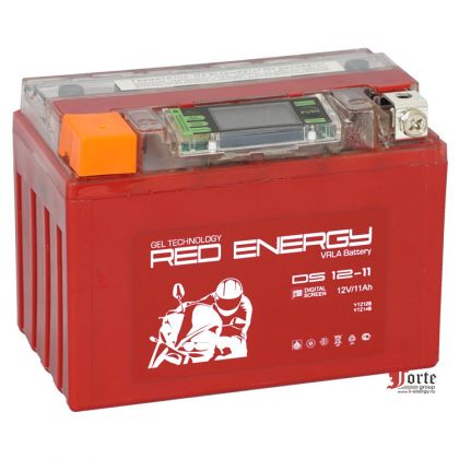 Red Energy (RE) DS 12-11 GEL, стартерный аккумулятор для мототехники и скутеров.