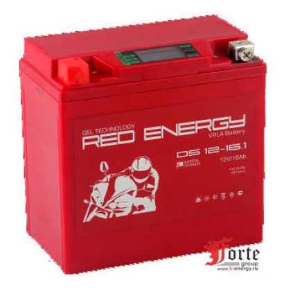 Red Energy (RE) DS 12-16.1, стартерный аккумулятор для мототехники и скутеров.