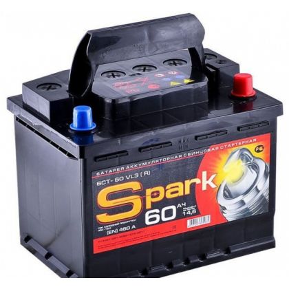 Аккумулятор SPARK 60 Ah О.П. в Уфе